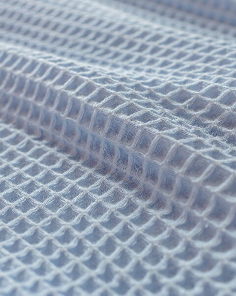 Avril Pamuklu Tek Kişilik Pamuklu Ecocell Lüks Pike - Mavi - 4