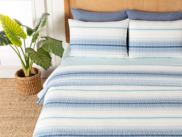 Delfin Single Printed Pique Set - 1