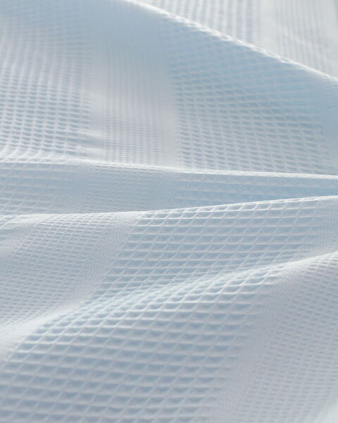 Mathilda Tek Kişilik %100 Pamuk Karde Düz Pike Takımı - Mavi - 7