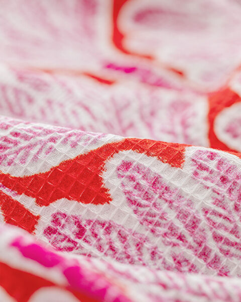 Kerman Tek Kişilik Karde Baskılı Pike Takımı - 4