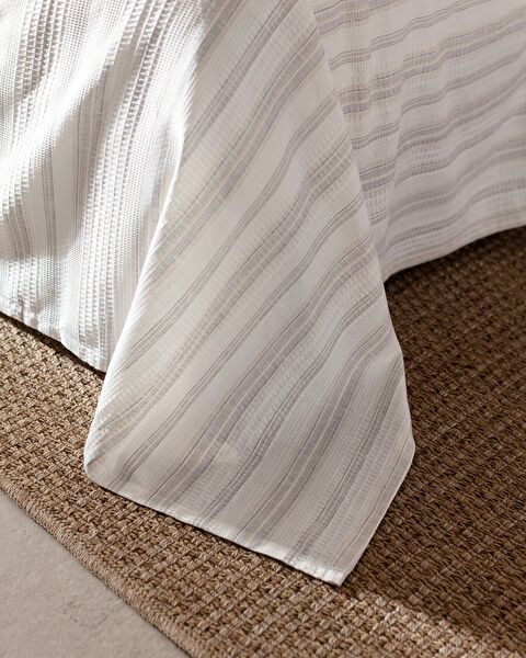 Avery Tek Kişilik Ecocell Baskılı Pike Takımı - 4