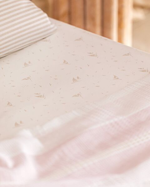 Henri Single Ecocel lPrinted Pique Set - 3