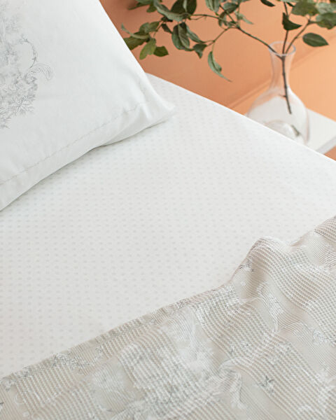 Arlette Carded Printed Single Size Pique Set - 2