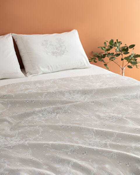 Arlette Carded Printed Single Size Pique Set - 1