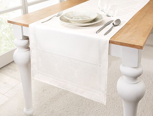 Marokkaanse Loper - Ecru - 45x160 cm - 0