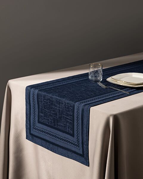 Livron Loper - Marineblauw - 45x160 cm - 0