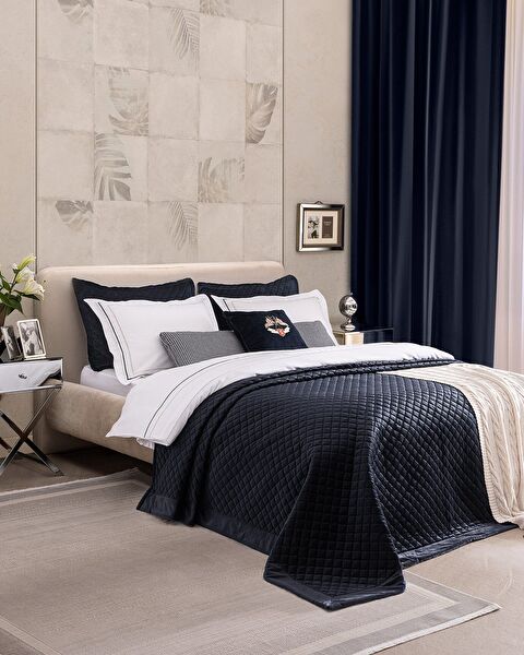 Ensemble Royal 11 Pièces Orleans - Bleu Marine - 0