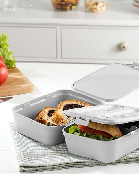 Diurne Dikdörtgen Lunch Box - 0