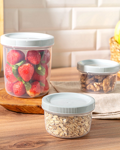 Contenant à collation Dieppe 3 pièces - 1