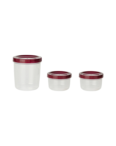 Contenant à collation Dieppe 3 pièces - 3