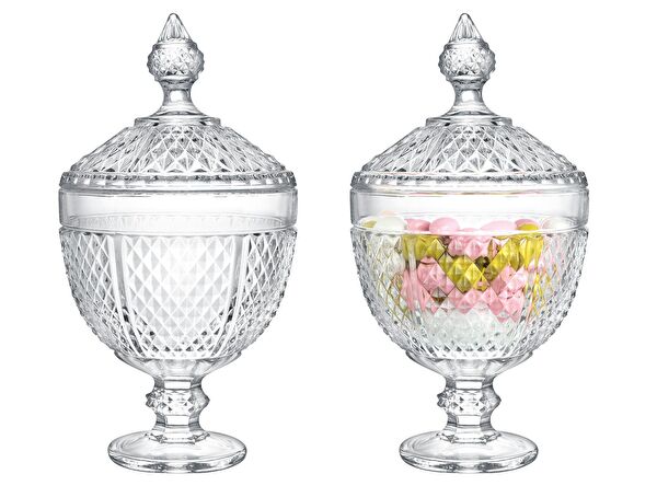 وعاء حلوى متوسطة الأقدام غانيون - 2