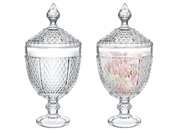 غانيون قدم وعاء حلوى كبير - 2