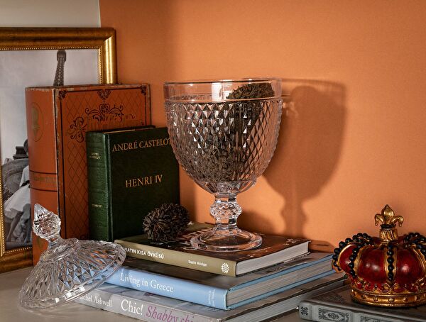 غانيون قدم وعاء حلوى كبير - 1