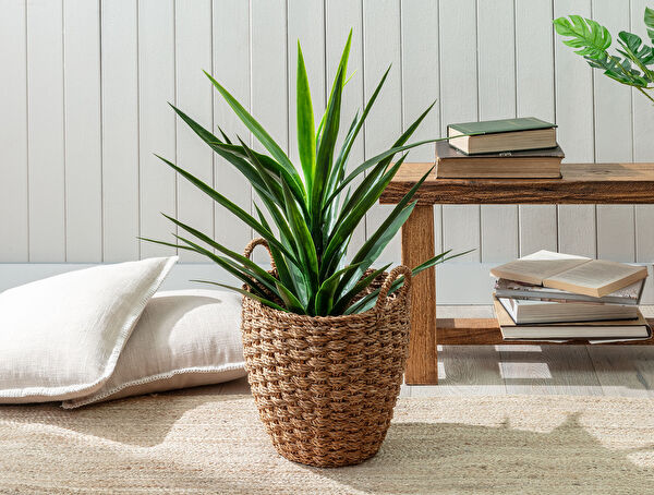 Aglaee Orta Hasır Sepet - 0