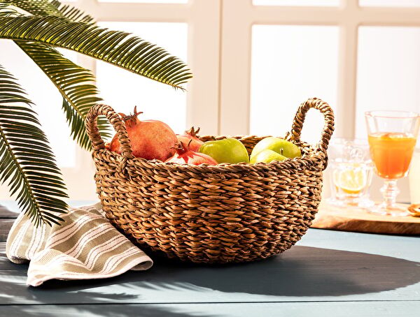 Poline Large Wicker Basket - 0