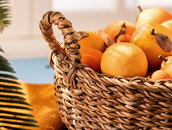 Poline Medium Wicker Basket - 1