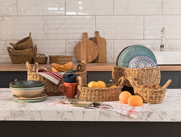 سلة خوص متوسطة الحجم من مارو - 2