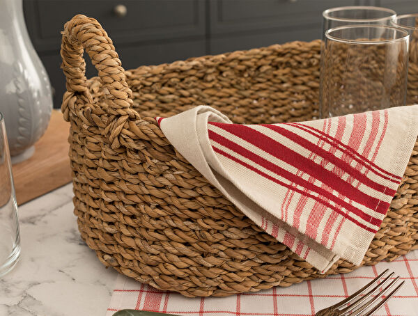 Lio Orta Hasır Sepet - 1