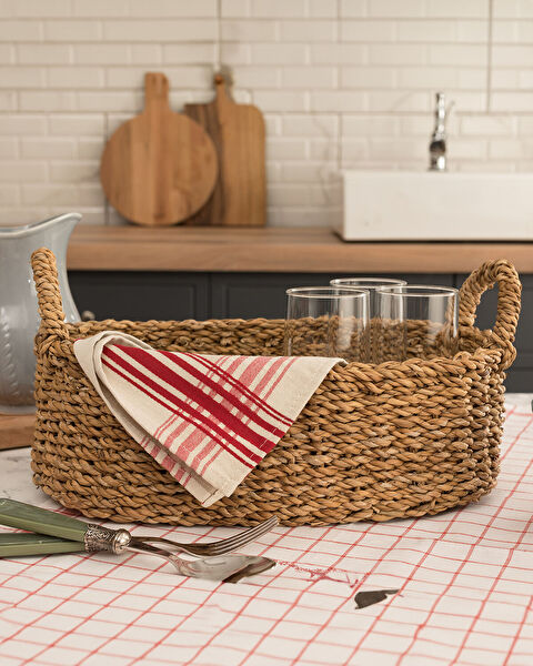 Lio Orta Hasır Sepet - 0