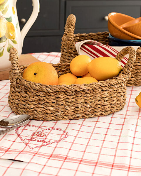 سلة خوص صغيرة من ليو - 0