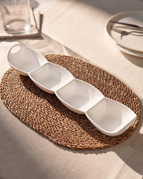 Petit Concept 4 Bölmeli Sunum Tabağı - 0