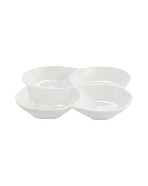 New Petit Concept 4 Bölmeli Küçük Sunum Tabağı - 1