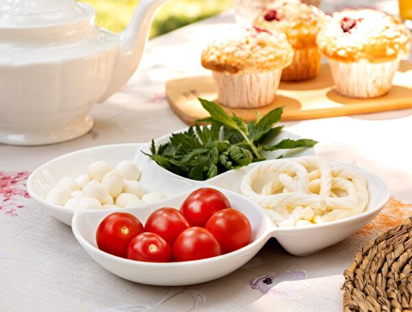 Nouvelle grande assiette de présentation à 4 compartiments Petit Concept - 3