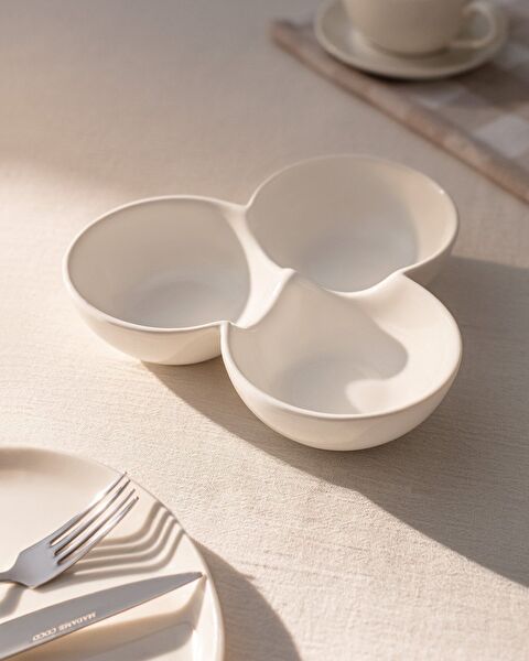 Assiette de Présentation 3 Compartiments Nouveau Petit Concept - 0