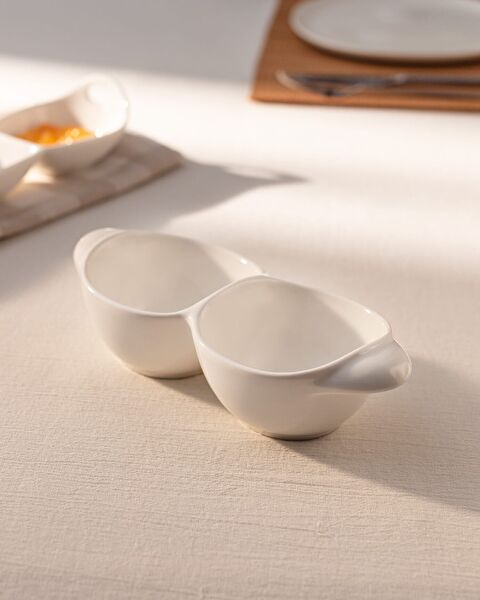 Assiette de service à 2 sections Nouveau Petit Concept - 0