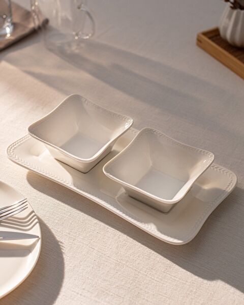 Assiette de service 3 pièces Nouveau Petit Concept - 0