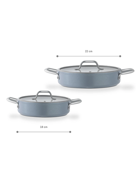 Droit 4 Piece Shallow Pan Set - 10