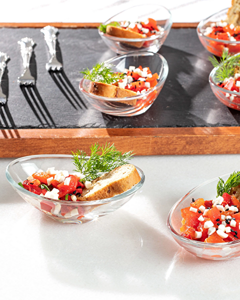 Ensemble De Mini Sauces Toscolano 6 Pièces - 55ml - 0