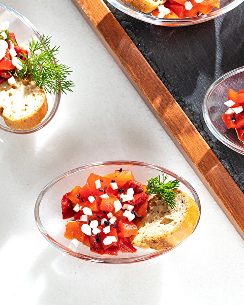 Ensemble De Mini Sauces Toscolano 6 Pièces - 55ml - 1