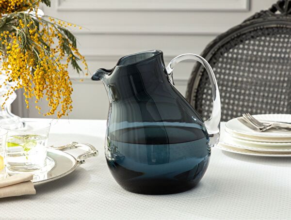 Emeline El Yapımı Cam Sürahi - 0