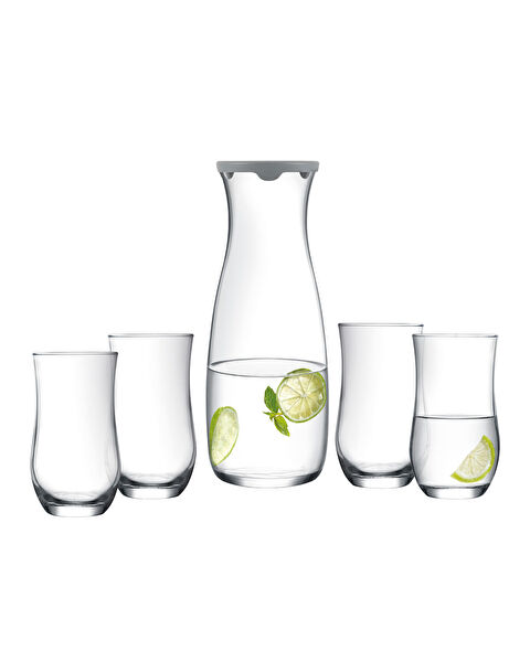 طقم إبريق ديامانتا 5 قطع مع غطاء - 4