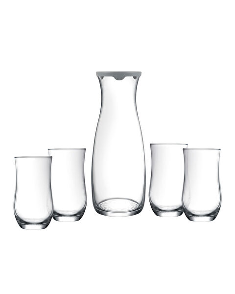 طقم إبريق ديامانتا 5 قطع مع غطاء - 3