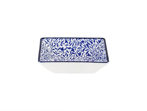 Rêve Bleu Tours New Bone China Square Bowl - 1