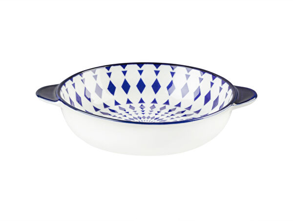 Rêve Bleu Niort Assiette À Poignée Ronde - 1