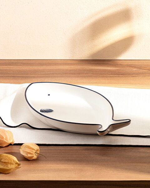 طبق قارب بحري 26 سم - 0