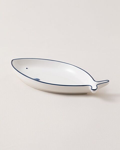 طبق قارب بحري 26 سم - 3