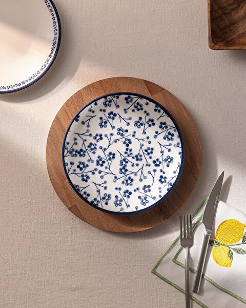 Rêve Bleu Ange Dessert Plate 19 Cm - 0