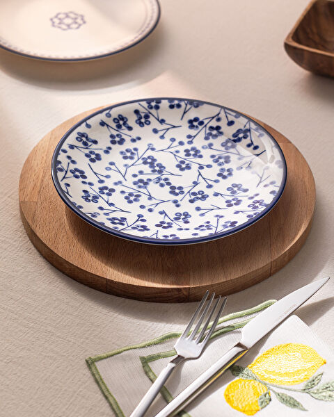 Rêve Bleu Ange Dessert Plate 19 Cm - 1