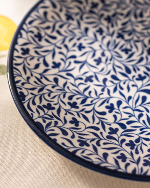 طبق كيك ريف بلو لا جرين 19 سم - 2