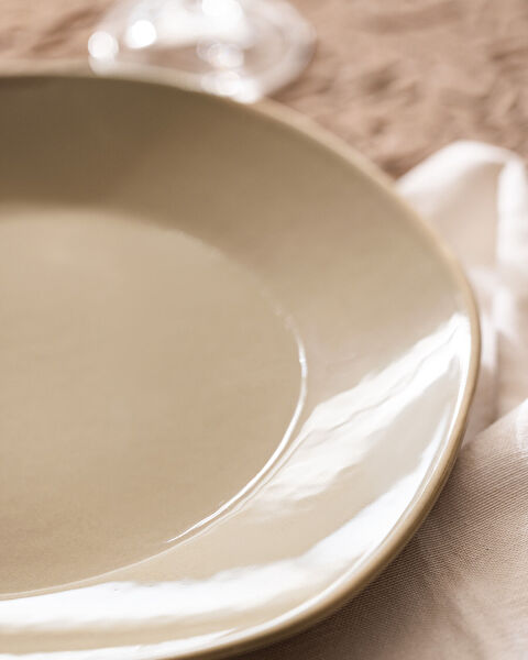 Souci Serving Plate - Beige - 30 cm - 2