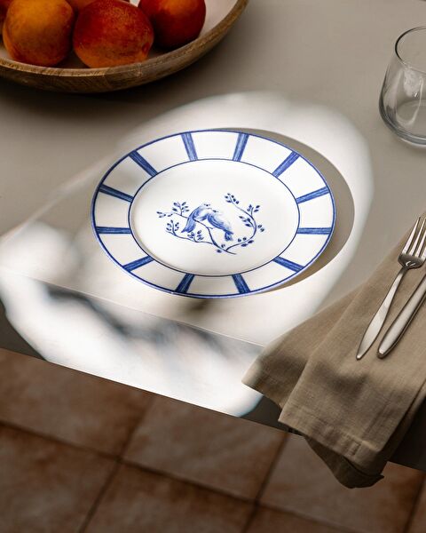 Oiseau 6 Piece Cake Plate Set - 0