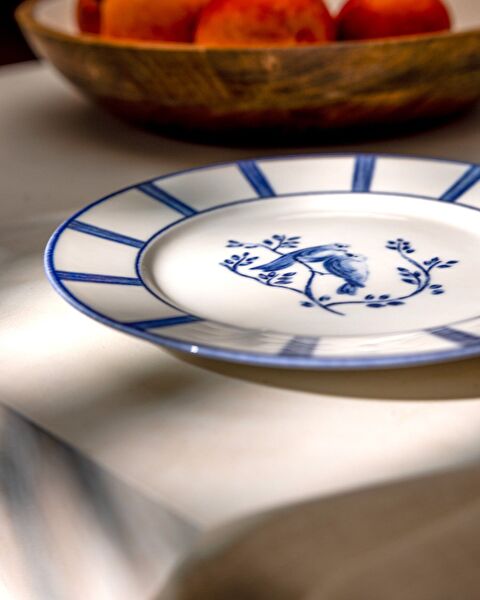 Oiseau 6 Piece Cake Plate Set - 1