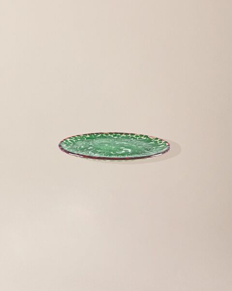 Nora Cake Plate - Green - 15 cm - 1