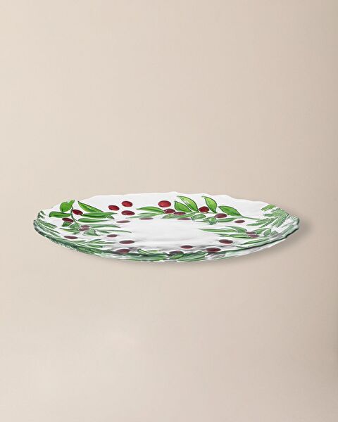 Assiette de Service Somme - 33 cm - Transparent - 2