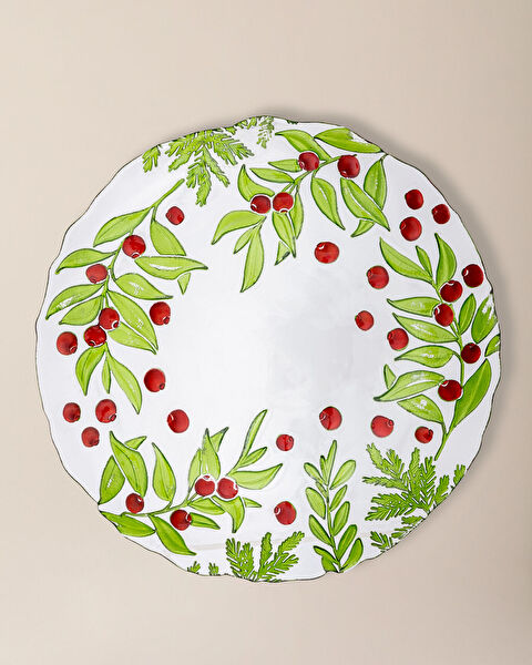 Assiette de Service Somme - 33 cm - Transparent - 3