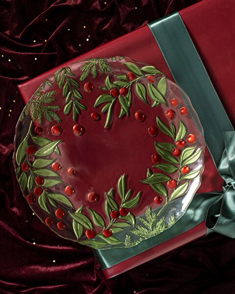 Assiette de Service Somme - 33 cm - Transparent - 0